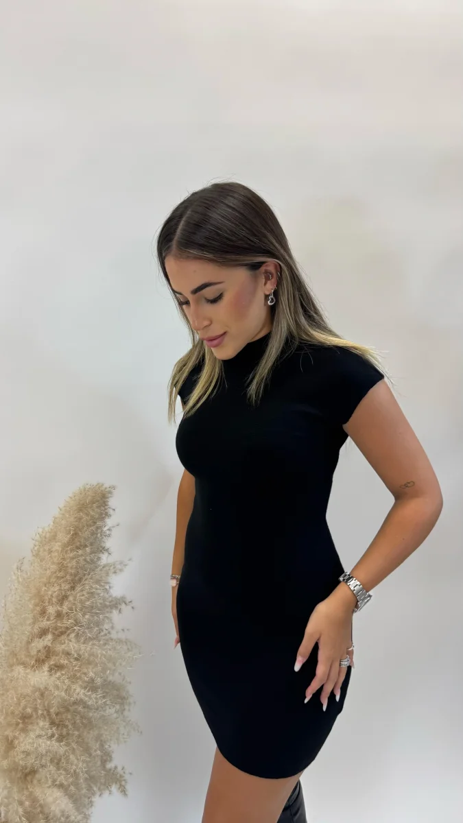 Abito Basic Top Quality Nero - immagine 5