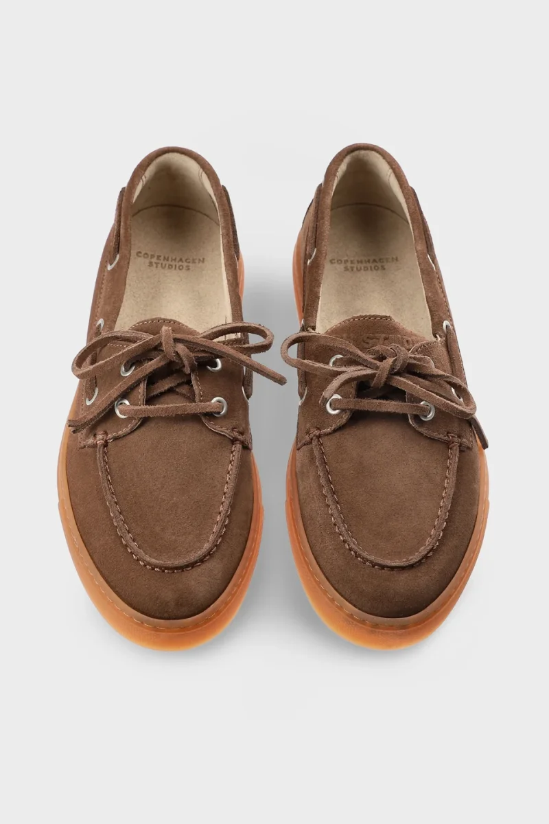 COPENHAGEN STUDIOS – Mocassino in camoscio – New Moka - immagine 2