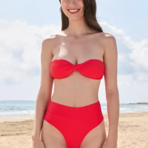 Harper Top + Kalea Bottom Chili Red Bikini