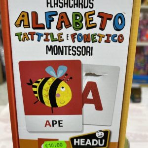 Headu – Flashcards Alfabeto Tattile E Fonetico